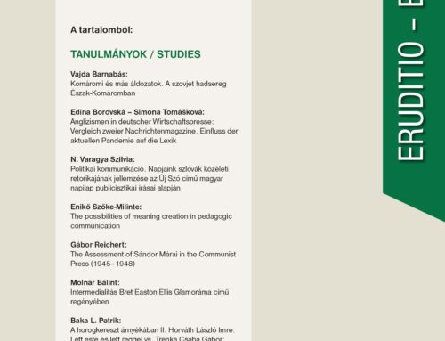 Eruditio – Educatio, Vol. 16, Issue 2021 / 2